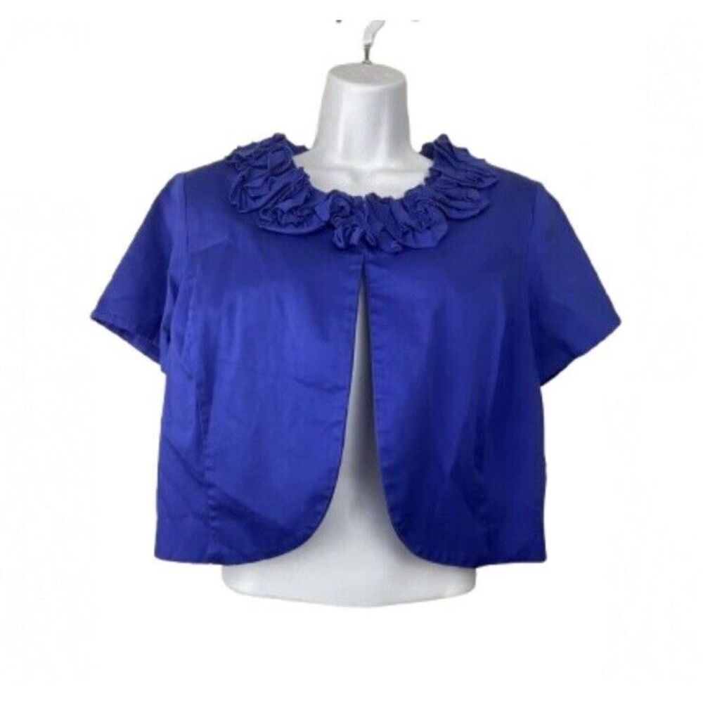 Vintage 80s Danny & Nicole Womens Open Top Size 18 Cottagecore Coquette‎ Floral